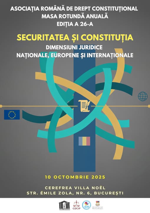 Afișul Mesei rotunde anuale ARDC 2025