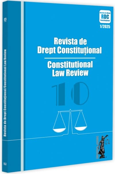 Coperta Revistei de Drept Constituțional, nr. 1/2025